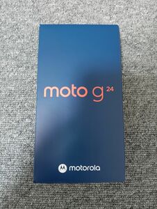 まる@様30分専用。Motorola moto g24 本体 SIMフリー マットチャコール 1台 未使用に近い状態 値下げ