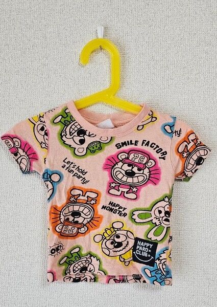 【最終値下げ】子供服 PARO CLUBキッズ半袖Tシャツ ベビー半袖Tシャツ 80センチ パロクラブ かわいい