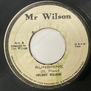 DELROY WILSON / SUNSHINE (7インチシングル)