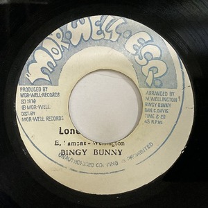 BINGY BUNNY / LONELY WIDOW (7インチシングル)