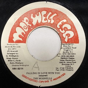 MORWELLS / FALLIN IN LOVE WITH YOU (7インチシングル)