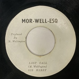 SIR HARRY / LAST CALL / HOT CALL (7インチシングル)