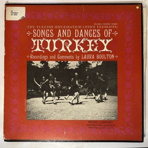 LAURA BOULTON / SONGS AND DANCES OF TURKEY (US盤)