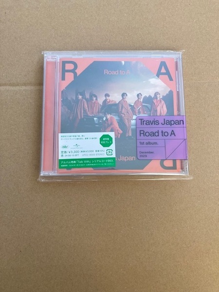 Travis Japan（トラビス・ジャパン）1stアルバム◆CD『Road to A【通常盤初回プレス】』