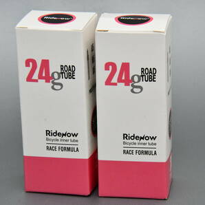 新型 RideNow 65mm 24グラム TPUチューブ 700×18-28C 2個セット 未使用 バルブコア分解可能タイプの画像1