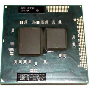 ★ Intel インテル CPU Core i5-520M 2.4GHz SLBNB ② ★