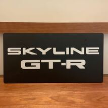 スカイラインGT-R 展示用ナンバープレート_画像1