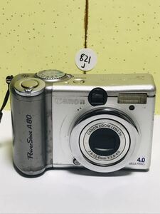 Canon キャノン PowerShot A80 コンパクトデジタルカメラ