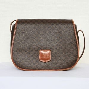 【1円】CELINE セリーヌトリオンフショルダーバッグ