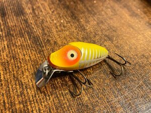 60s Heddon Midget Digit 1960年代 プラスチック オールドへドン ミジェット リバーラント 書き目 XRY 骨 オールドルアー オールドタックル