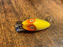 60s Heddon Midget Digit 1960年代 プラスチック オールドへドン ミジェット リバーラント 書き目 XRY 骨 オールドルアー オールドタックル_画像2