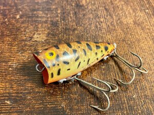 70s Heddon CHUGGER Jr. 1970 period plastic Old . Don tea ga- Junior blow . eyes BRS Old lure Old tuck ru