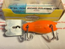 70s FredArbogast MUD-BUG 1/4oz NIB デッドストック Made in USA アーボガスト マッドバグ オールド 未使用 オールドタックル ルアー レア_画像5