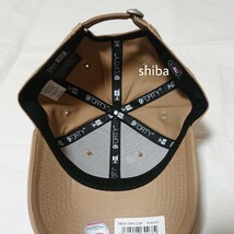 NEW ERA ニューエラ 正規品 レディース ウィメンズ 9FORTY キャップ 帽子 LA ドジャース ライト ブラウン 茶色 大谷_画像4