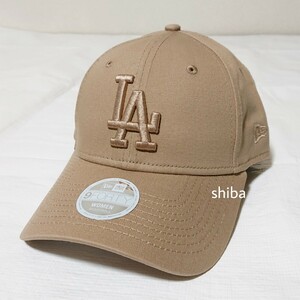 【ゆうプラス】NEW ERA ニューエラ 正規品 レディース ウィメンズ 9FORTY キャップ 帽子 LA ドジャース ライト ブラウン 茶色 大谷