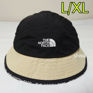 THE NORTH FACE ノースフェイス サイプレス バケットハット 帽子 ベージュ 黒 ブラック 白 ユニセックス L/XL