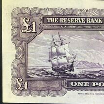 World Banknote Grading NEW ZEALAND《Reserve Bank》1 Pound【1940-55】『PMG Grading About Uncirculated 55 EPQ』_画像6