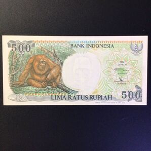 World Paper Money INDONESIA 500 Rupiah【1993】の画像1