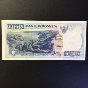 World Paper Money INDONESIA 1000 Rupiah【1996】の画像2