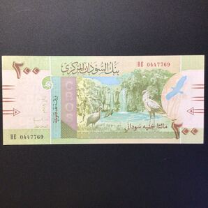 World Paper Money SUDAN 200 Pounds【2019】の画像1