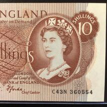 World Banknote Grading GREAT BRITAIN《Bank of England》10 Shillings【1966-70】『PCGS Grading Superb Gem Uncirculated 67 PPQ』._画像5