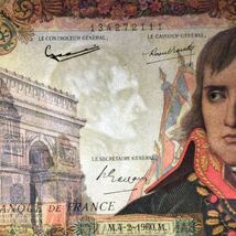 World Banknote Grading FRANCE《Banque de France》100 Nouveaux Francs【1960】『PMG Grading About Uncirculated 55』_画像3