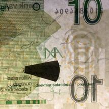 World Banknote Grading NETHERLANDS ANTILLES 10 Gulden【2003】『PMG Grading Superb Gem Uncirculated 67 EPQ』_画像3
