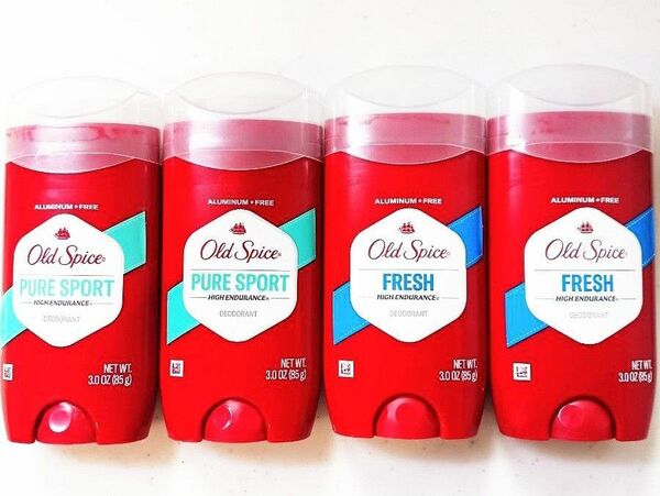 【合計４個】オールドスパイス　ピュアスポーツ２個　＆フレッシュ２個　各85g　制汗剤　デオドラント　 Old Spice