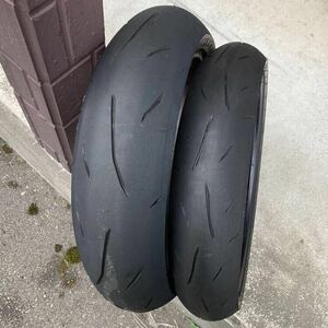 DUNLOP α14H ダンロップ アルファ14H 110/70R17 150/60R17 前後セット①