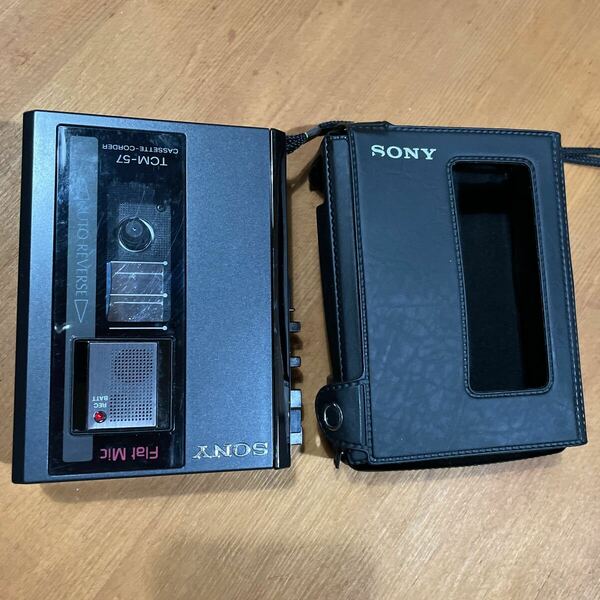 SONY TCM-57 カセットレコーダー 1