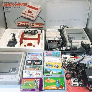 j41【1円～】 レトロゲーム まとめ 任天堂 Nintendo ファミコン スーファミ 本体 ソフト いろいろ ゲーム 動作未確認 現状品 