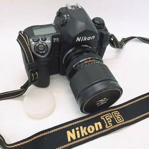 j178【1円～】 Nikon ニコン F6 フィルム カメラ ボディ Sigma レンズ付き 一眼レフ 動作未確認 長期保管品 現状品 
