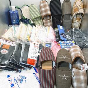 j237[1 jpy ~] unused household goods summarize large amount slippers towel etc. long-term storage therefore dirt * deterioration equipped present condition goods 