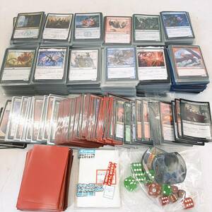 j328【1円～】 MTG マジック ザ ギャザリング 引退品 まとめ 2018年頃まで デッキ ストレージ カードゲーム 約3.6kg 長期保管品 現状品 