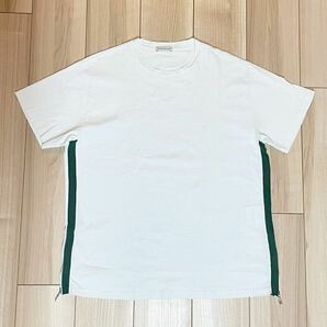 ［極美品］モンクレール　サイドラインTシャツ　ホワイト　M