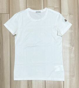 ［新品同様］モンクレール　レディース　シンプルTシャツ　ホワイト