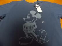 新品 ディズニー disney ミッキー mickey コラボ Tシャツ XL uniqlo ユニクロ 藍色 染物_画像1