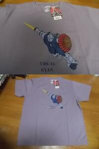 新品 機動戦士ガンダム gumdam 40周年記念 ギャン Tシャツ XXL uniqlo ユニクロ テレビ朝日 サンライズ アムロ 2XL 3L