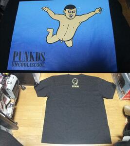 未使用 パンクドランカーズ punkdrunkers モッシュダイブ Tシャツ L 黒 フェス ライブ