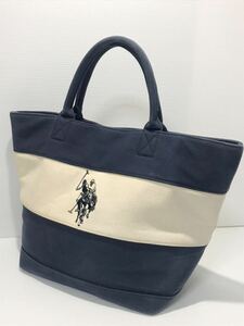 U.S. POLO ASSN. ユーエスポロアッスン バッグ トートバッグ大きめトートバッグ　良品美品　