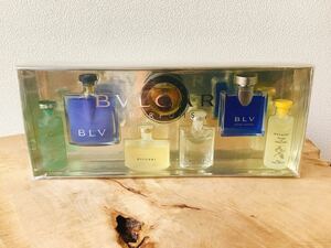 訳あり未開封品【BVLGARI PARFUMA THE COLLECTION】ブルガリ　ミニ香水セット　ヴィンテージ