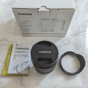 TAMRON 17-28mm F/2.8 Di Ⅲ RXD sony Eマウント タムロン レンズ