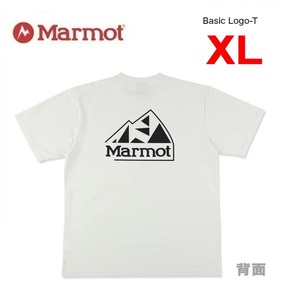 Marmot マーモット ベーシックロゴTシャツ ホワイト XL　TSSMC406　メンズ　Ｔシャツ　アウトドア