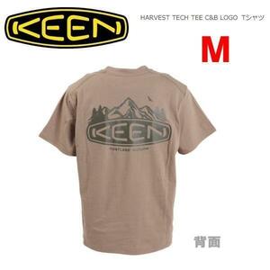 KEEN キーン C&Bロゴ バックプリントTシャツ ティンバーウルフ M　1028204　メンズ　Tシャツ　アウトドア　キャンプ