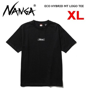 NANGA ナンガ エコハイブリッド MTロゴＴシャツ ブラック XL　1G208　メンズ　Ｔシャツ　アウトドア