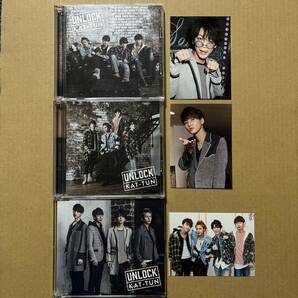 KAT-TUN UNLOCK 初回限定盤1 初回限定盤2 通常盤 CD+DVD シングル