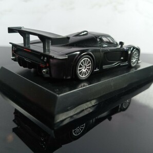 京商 Maserati MC12 GT1 S=1/64 マセラティミニカーコレクション/箱なし/サークルKサンクス限定/カードなし/ブラックの画像3
