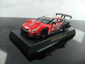 京商 XANAVI NISMO GT-R S=1/64　GT-R レーシングカーコレクション/箱なし/サークルKサンクス限定/カードあり/ザナヴィニスモ/ニッサン