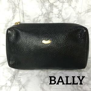 BALLY バリー　ポーチ　ブラック