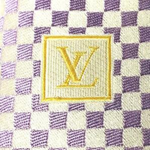 希少カラー LOUISVUITTON ルイヴィトン マイクロダミエ ネクタイ ダミエの画像5